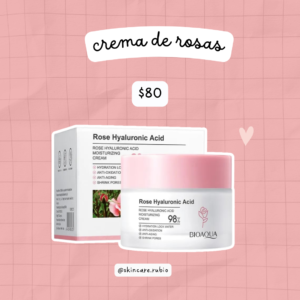 crema rosas